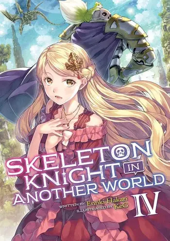 Skeleton Knight in Another World Light Novel Volume 4 Cover Art